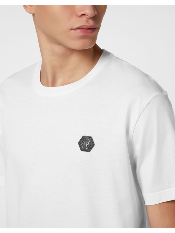 PHILIPP PLEIN PHILIPP PLEIN T-shirt 23501 Bianco Regular Fit