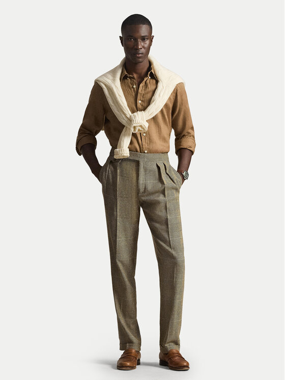 Polo Ralph Lauren Polo Ralph Lauren Särk 710966294505 Pruun Regular Fit