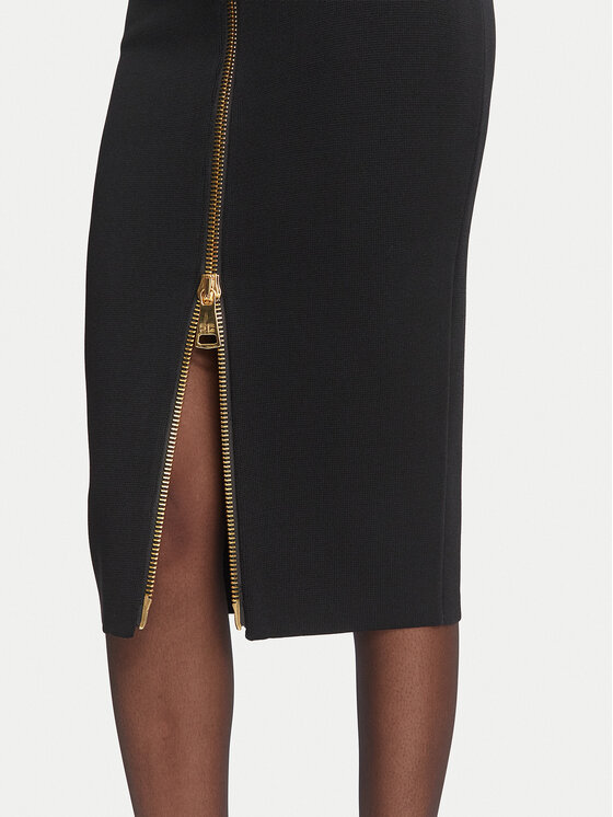 Elisabetta Franchi Elisabetta Franchi Gonna a matita GK-28B-66E2-V440 Nero Slim Fit