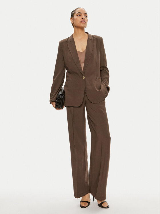 ViCOLO ViCOLO Suknjič TB1561 Rjava Regular Fit