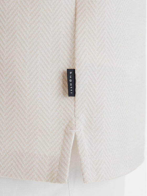 Bugatti Bugatti Polo särk 8150-75112C Ekrüüvärv Regular Fit