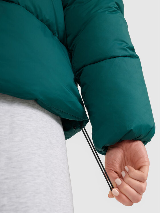 4F 4F Kurtka puchowa MULTI ACTIVE Zielony Regular Fit