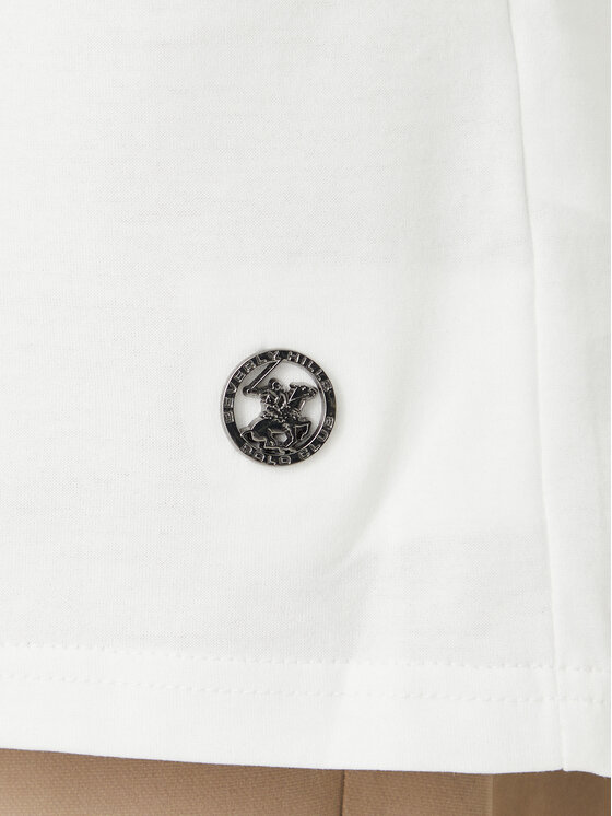 Beverly Hills Polo Club Beverly Hills Polo Club T-shirt M1623-HR Bijela Regular Fit