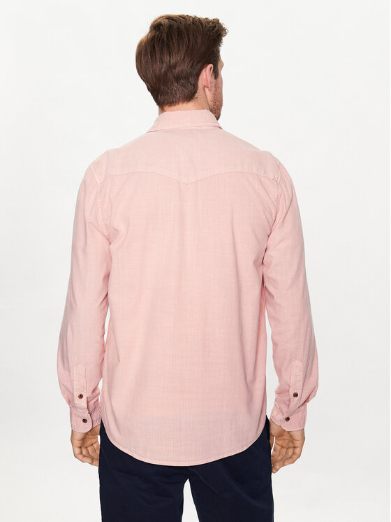 Camicia Tenefe 49047 25098 Corallo Regular Fit