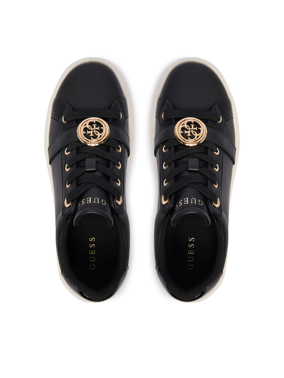 Guess Guess Sneakers FLFEZO LEA12 Schwarz