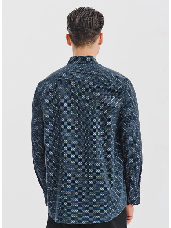 Pako Lorente Pako Lorente Koszula P25WN-1X-031 Czarny Regular Fit