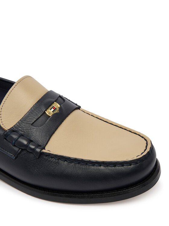 Tommy Hilfiger Tommy Hilfiger Mocasini Penny Crust FM0FM05836 Bleumarin