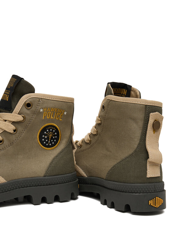Palladium Palladium Planinarske cipele Pampa Hawkins Police 94624-308-M Zelena