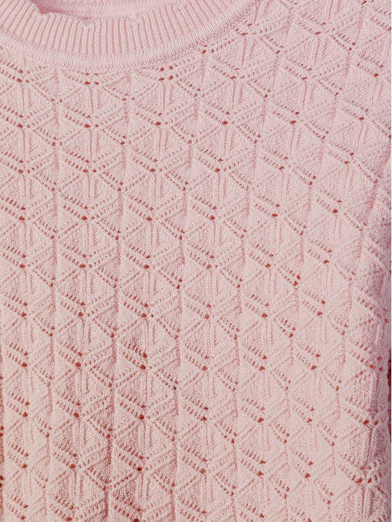 minoti minoti Sweter 30KNIT156 Różowy Regular Fit