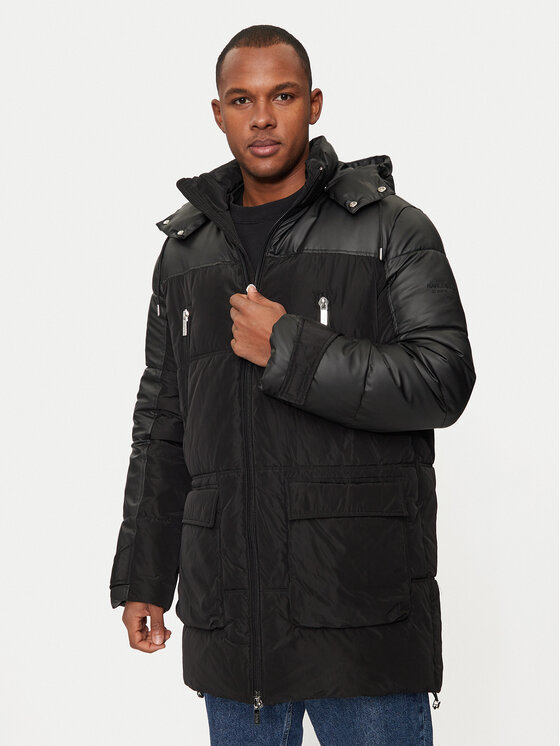 KARL LAGERFELD KARL LAGERFELD Geacă din puf 455001 544501 Negru Regular Fit