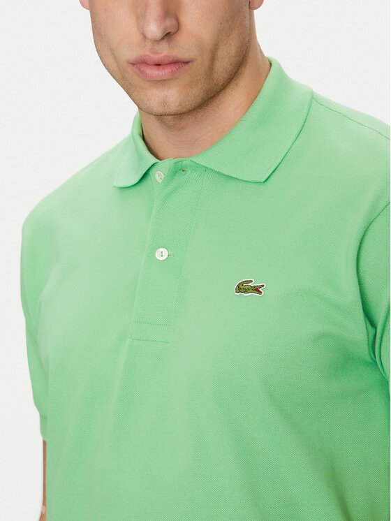 Lacoste Lacoste Polo L1212 Zielony Regular Fit