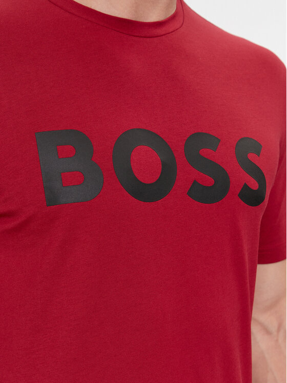 BOSS Boss T-Shirt Thinking 1 50481923 Czerwony Regular Fit