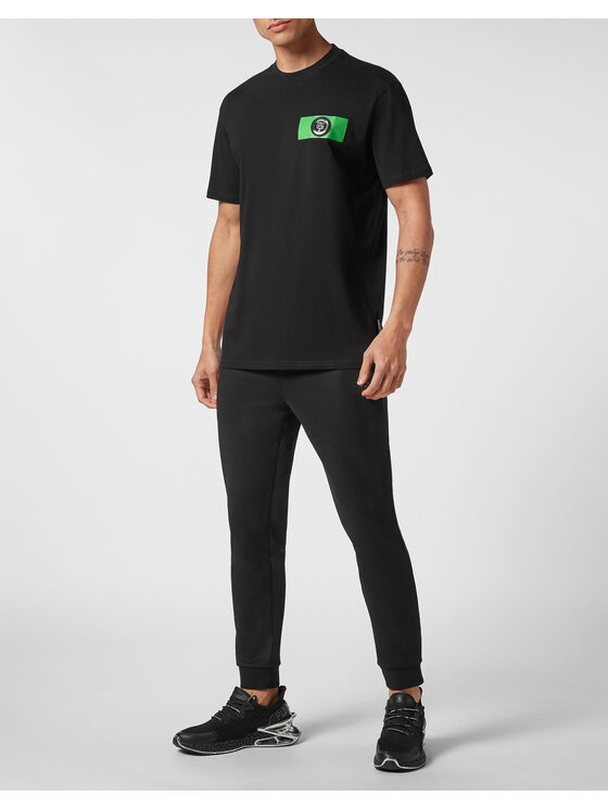 Plein Sport Plein Sport T-Shirt 3371 Czarny Regular Fit