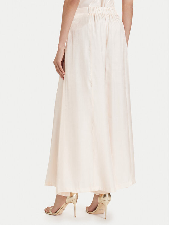 Maryley Maryley Штани з тканини 26EB520/31SA Світло-бежевий Regular Fit