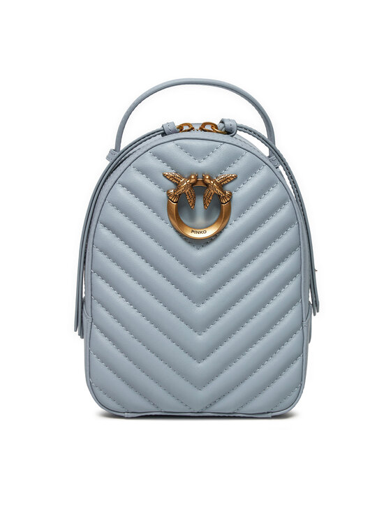 PINKO Ruksak Love Click Mini Backpack . AI 24-25 PLTT 103614 A1J2 Svijetloplava