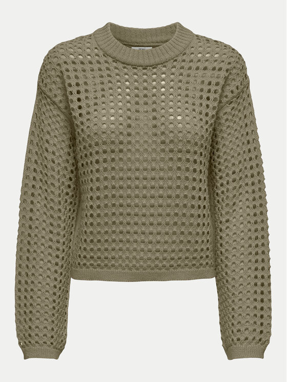 JDY JDY Sweter Ronda 15317229 Zielony Regular Fit