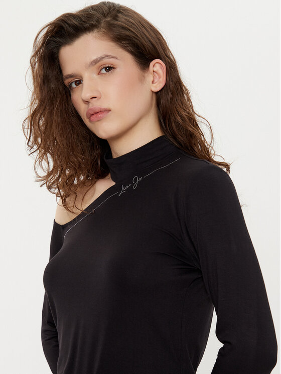 Liu Jo Liu Jo Bluse TF4021 JS360 Schwarz Regular Fit