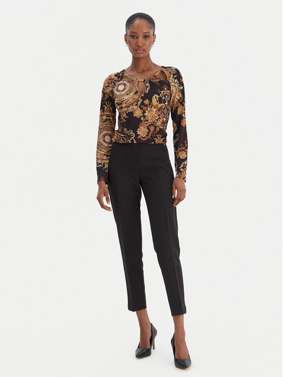 Rinascimento Rinascimento Blúzka CFC0020152002 Čierna Regular Fit