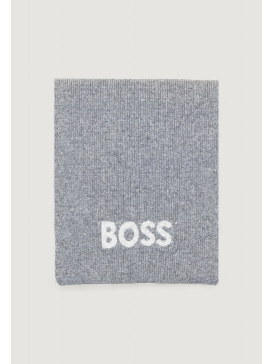 BOSS BOSS Szalik Elios_Scarf 10274288 01 Szary