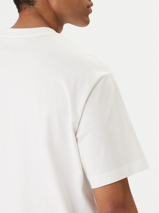 Calvin Klein Jeans Calvin Klein Jeans T-Shirt Monologo Graphic LV04RE815G Bílá Regular Fit