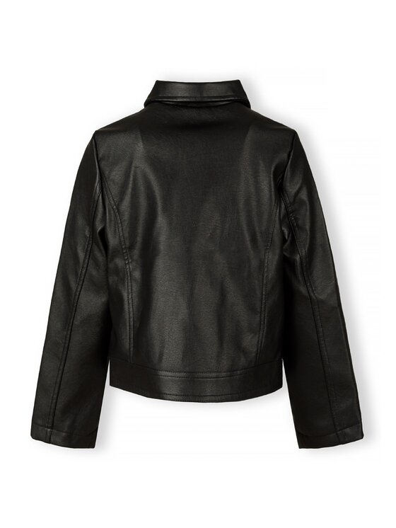 minoti minoti Kurtka przejściowa 26coat59 Czarny Regular Fit