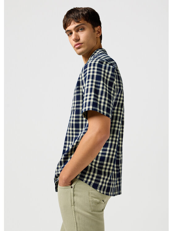 Wrangler Wrangler Camicia SS 1 PKT SHIRT Multicolore Regular Fit