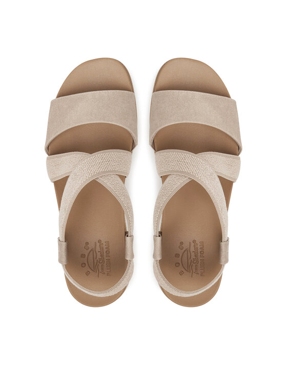 Skechers Skechers Sandale BOBS Desert Kiss Low 114705/TPE Bež