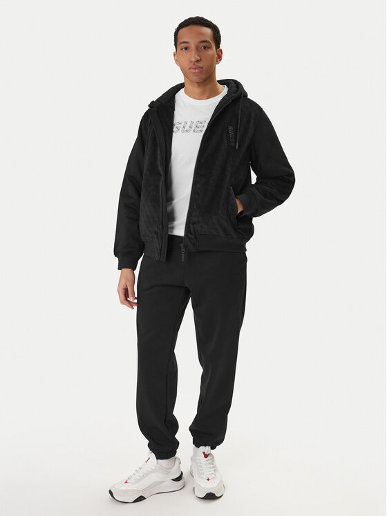 Guess Guess Преходно яке Z6RL00 KD622 Черен Regular Fit