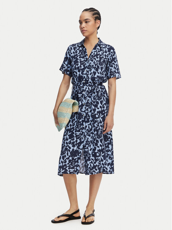ONLY ONLY Haljina košulja Yasmin 15357241 Plava Regular Fit