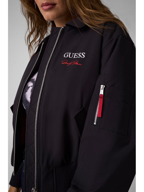 Guess Guess Kurtka przejściowa 184344 Czarny Classic Fit