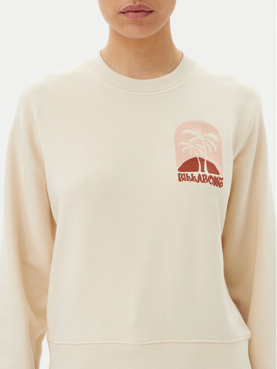 Billabong Billabong Μπλούζα Sunpalms EBJSF00169 Μπεζ Regular Fit