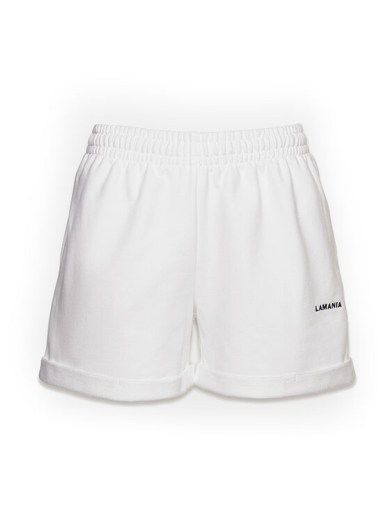 La Mania La Mania Šortky NOKO 3 Biela Classic Fit