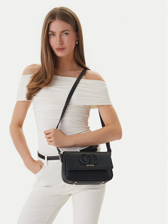 Guess Guess Дамска чанта Isola HWBG99 05210 Черен