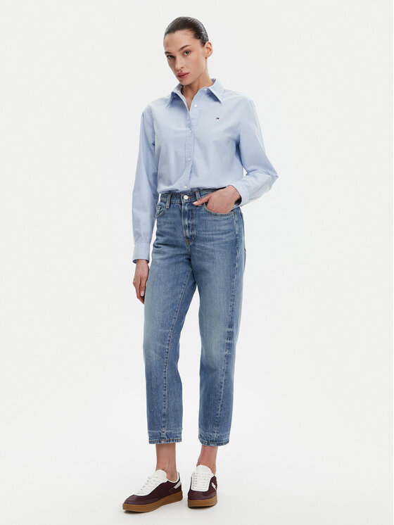 Tommy Hilfiger Tommy Hilfiger Džinsai Classic WW0WW44355 Mėlyna Straight Fit