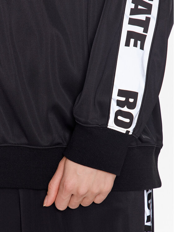 ROTATE ROTATE Felpa Long 700162100 Nero Relaxed Fit