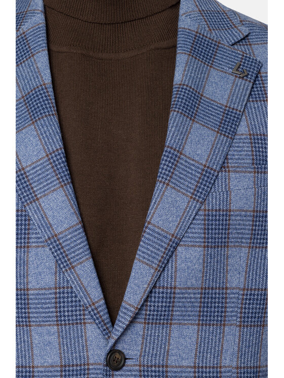 Lancerto Lancerto Marynarka Steveley MA131223000014 Niebieski Slim Fit