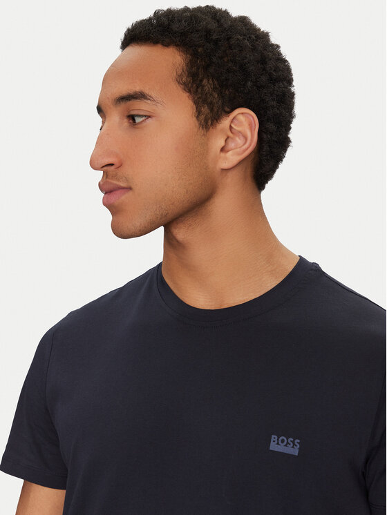 BOSS BOSS T-särk 50531401 Tumesinine Regular Fit