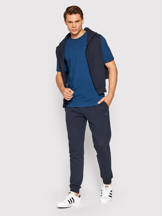 Guess Guess Donji dio trenerke Z2YB22 KAIJ1 Tamnoplava Regular Fit