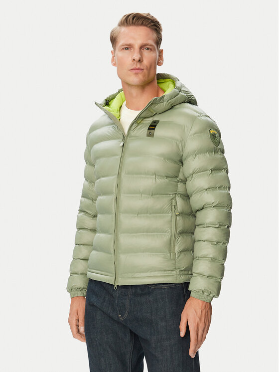 Blauer Blauer Giubbotto invernale Charles 26WBLUC02218 Verde chiaro Regular Fit