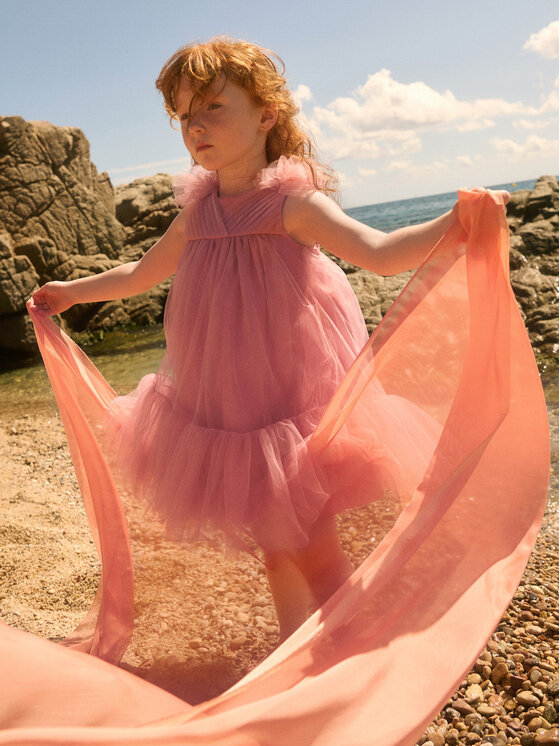 Abel & Lula Abel & Lula Vestito elegante 5039 Rosa Regular Fit