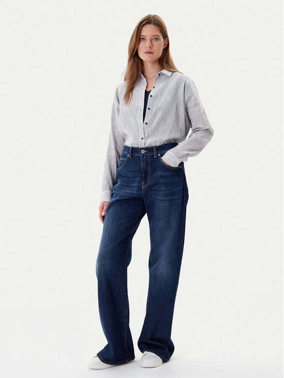 Mustang Mustang Πουκάμισο Ruby 1016577 Μπλε Loose Fit
