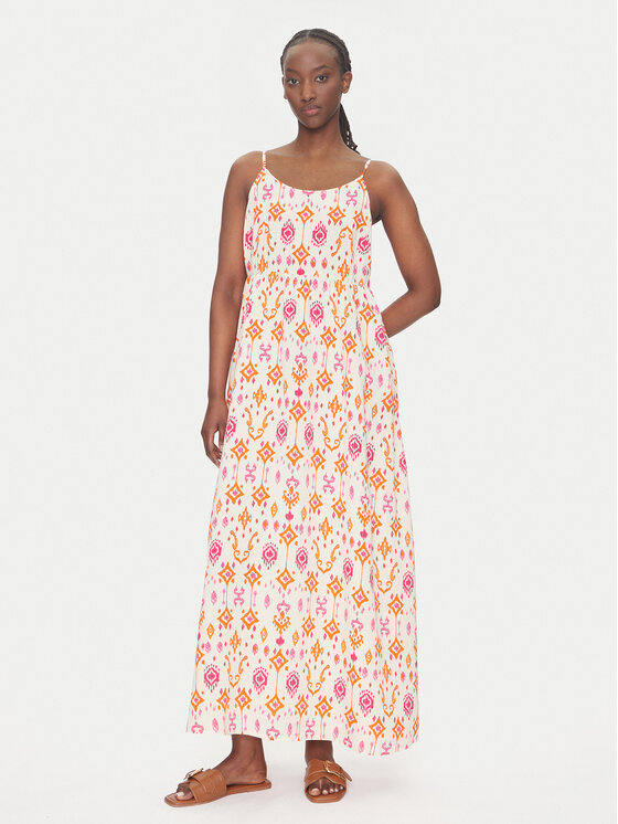 ONLY ONLY Nyári ruha Abiella 15350291 Narancssárga Regular Fit