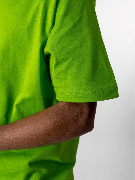 TeeShoppen TeeShoppen T-Shirt 'Oversized Collection' Zielony Oversize