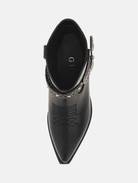 Guess Guess Botki 177185 Czarny