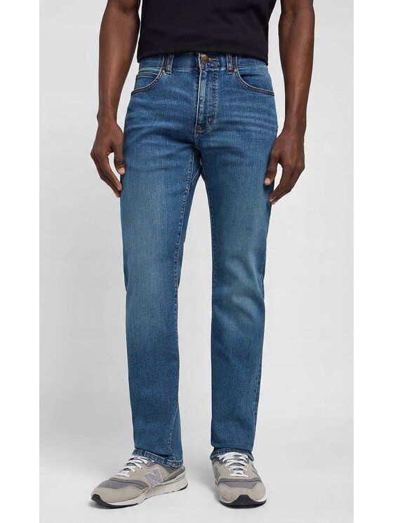 Lee Lee Jeansy Slim Fit MVP XM Extreme Motion Niebieski Slim Fit