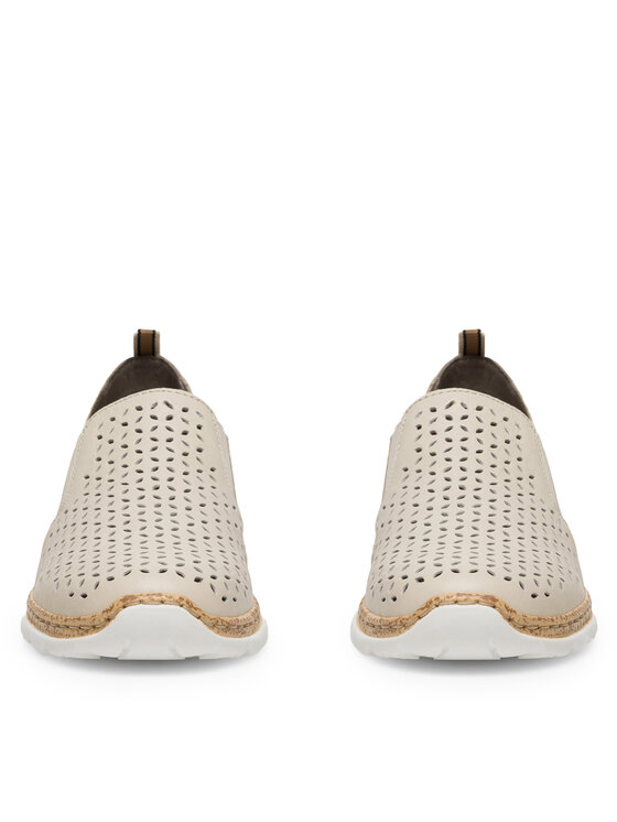 Rieker Rieker Halbschuhe N4251-60 Beige