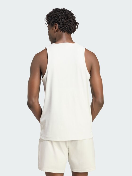 adidas adidas Tank top 168647 Szary Regular Fit