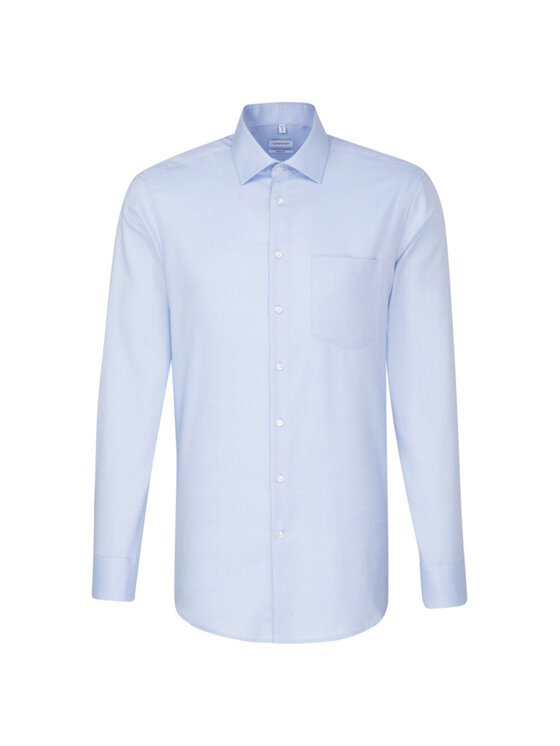 Seidensticker Seidensticker Camicia 01.193650 Blu Regular Fit