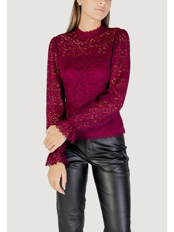 Morgan De Toi Morgan De Toi Camicia 242-TYRIA Rosso Casual Fit