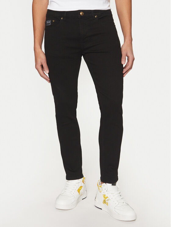 Versace Jeans Couture Jeans 78GAB5K0 Nero Skinny Fit, taglia : 36